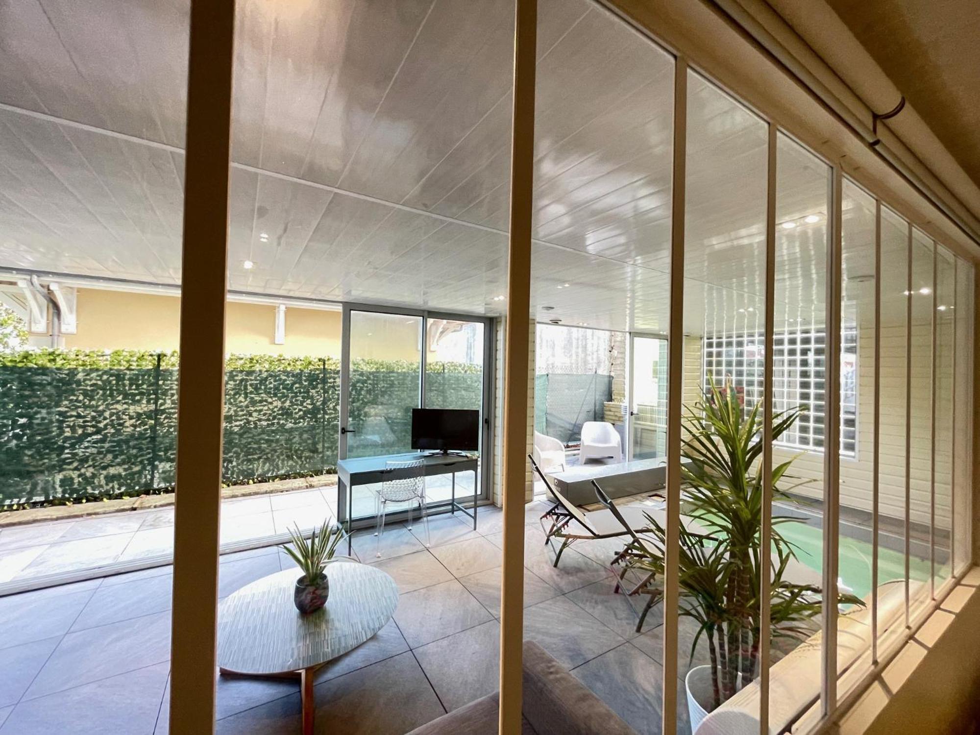 Loft SPA Centre Ville piscine privée intérieure chauffée Arcachon Extérieur photo